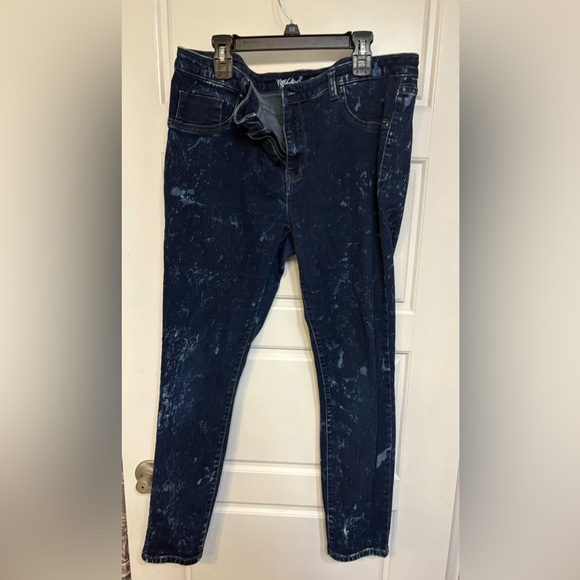 Mossimo Supply Co. Dark Blue Denim Jeggings - Picture 1 of 5